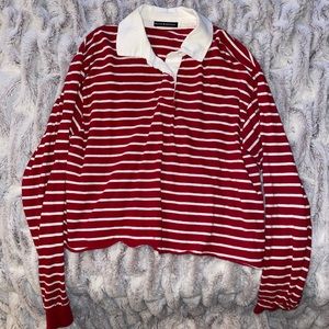 brandy melville striped long sleeve top